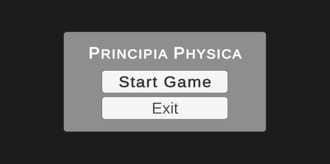 Unity GUI Main Menu